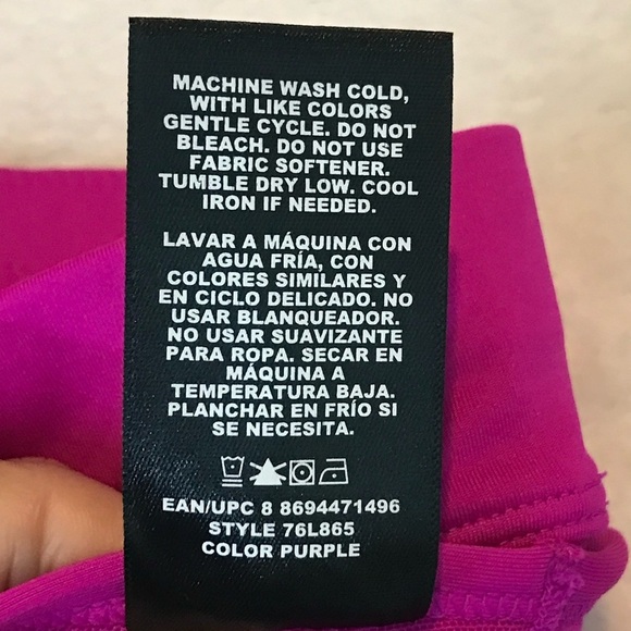 AVIA Moisture Wicking-Rmv Pads-Low Support TWIST BACK SPORTS BRA Size M New - Picture 8 of 8